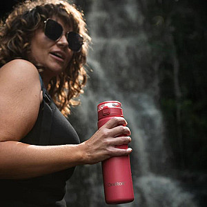 Gourde filtrante Doulton – Disponible en 3 couleurs : rose, vert, noir.